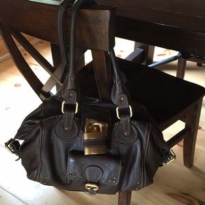 Chloe paddington brown leather bag